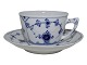 Bing & Grøndahl 
Blue Painted 
(Blue Fluted), 
chocolate cup 
with matching 
saucer.
The factory 
...