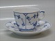 7 set in stock
Royal 
Copenhagen Blue 
Fluted Plain 
Cup and Saucer 
14.8 cm 079-1