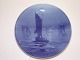 Bing & Grondahl 
(B&G) Christmas 
Plate from 1918 
"The Fishing 
Boat Returning 
Home for 
Christmas”. ...