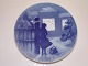 Bing & Grondahl 
(B&G) Christmas 
Plate from 1919 
"Outside the 
Lighted Window 
(From the 
little ...