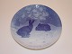 Bing & Grondahl 
(B&G) Christmas 
Plate from 1920 
"Hare in the 
Snow”. Designed 
by Johannes 
Achton ...