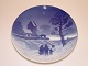 Bing & Grondahl 
Juleaften (B&G) 
Christmas Plate 
from 1926 
"Churchgoers on 
Christmas Day”. 
...