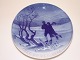 Bing & Grondahl 
Juleaften (B&G) 
Christmas Plate 
from 1927 
"Skating 
Couple”. 
Designed by 
Johannes ...