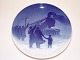Bing & Grondahl 
Juleaften(B&G) 
Christmas Plate 
from 1931 
"Arrival of the 
Christmas 
Train”. ...