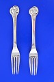 Danish silver 
cutlery 830s. 
Evald Nielsen 
silver cutlery, 
pattern No. 15. 

Dinner fork, 
length ...