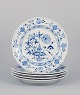 Meissen, 
Germany. A set 
of five Blue 
Onion pattern 
dinner plates. 
Hand-painted.
From the ...