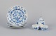 Stadtmeissen, 
Germany. Three 
Blue Onion 
pattern plates 
and a condiment 
set. 
Hand-painted 
...