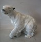398-1 88 Royal Dux Bohemia Large Polar bear Made in Czech 27 x 33 cm  In nice and mint condition