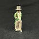 Height 10 cm.Stamped L. Hjorth Denmark.The figure is decorated in a green coat and black ...