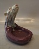 1 pcs in stockMA.S Majolica Polar bear bowl  16.5 x 14 cm  Pastel & lila luster frosting  ...