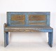 Bench - Painted blue - oak - 1840
Great condition
