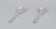 Georg Jensen. 
Two Beaded 
tablespoons in 
830 silver.
Dated 1930.
Perfect 
condition.
Hallmarked ...