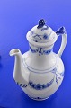 Bing & Grondahl porcelain. B&G Empire coffeepot no. 413. Height 22 cm.  8 1/2 inches. 1. ...