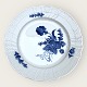 Royal Copenhagen, Curved blue flower, Lunch plate #10/ 1623, 22cm in diameter, 3nd grade *Nice ...