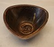 2782 RC 
Triangular bowl 
 6.5 x 13 cm  
Signed Jais  
Sung Glaze
 Royal 
Copenhagen 
Stoneware. In 
...