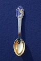 Michelsen 
Christmas 
spoons & forks 
of Danish 
partial gilt 
sterling silver 
or three Towers 
...