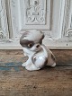 Royal Copenhagen figure - Pekingese puppy No. 445 - Color no. 1452, Factory second Height 13 ...