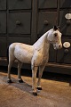 Decorative, 
Swedish 19th 
century wooden 
horse in fine 
gray color and 
with a fine 
patina. 
The ...