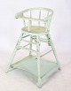 Adjustable children's chair in light blue with patina from around the 1920s.Measurements in ...