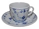 Bing & Grondahl 
Blue 
Traditional 
Hotel porcelain 
(Blue Fluted), 
coffee cup with 
matching ...