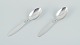 Georg Jensen 
Cactus. Two 
dessert spoons 
in sterling 
silver.
Hallmarked 
after 1944.
In perfect ...