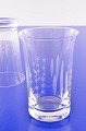 Nordlys 
glasservise fra 
Lyngby 
glasværk, 
slebet glas.  
Ølglas / 
vandglas, højde 
11 cm. Pæn hel 
...