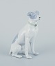 Fritz and Ilse Pfeffer, Gotha, Germany. Porcelain figurine of a standing dog. The figurine was ...