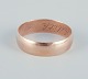 Cohr, 14 karat gold alliance ring.Dated 1948.Hallmarked. Engraved.In excellent ...