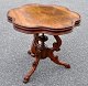 Danish six-sided salon table, neo-rococo, 19th century. On three legs with claw-like feet.. H.: ...
