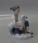 Bing & Grondahl 
Blue Figurine  
2336 Girl with 
lamb 14 cm 2nd 
and in mint and 
nicec condition 
...