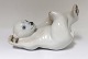 Royal Copenhagen. Porcelain figure. Polar bear cub. Model 2537. Length 17 cm. (1 quality)