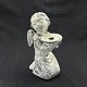 Height 16 cm.Nice candlestick from Michaelsen Andersen.The angel has room for a Christmas ...