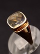 14 carat gold ring size 64 with topaz from goldsmith Poul Nyhagen Sabro item no. 550885