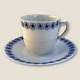 Bing & 
Gröndahl, Elsa, 
Coffee cup 
#305, Form 676, 
7cm high, 7cm 
in diameter, 
Design Sofie 
Bagger ...