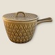 Bing & Grøndahl, Pot with lid, 13.5 cm in diameter, 10 cm high, Design Jens Harald Quistgaard ...