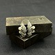 Length 2.5 cm.
A pair of fine 
earrings from 
the 1950s in 
silver with 
real pearls and 
small ...