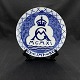 Diameter 15 cm.Small Royal Copenhagen commemorative plaque issued in connection with the ...