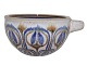 Michael Andersen Art Pottery from the Island Bornholm, bowl with handle or extra large tea ...