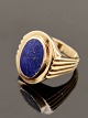 14k gold ring size 59 with lapis lazuli Item No. 552107
