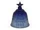 Bing & 
Grondahl, small 
Christmas Bell 
with 1925 
Christmas plate 
decoration.
Decoration 
number ...
