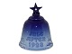 Bing & Grondahl, small Christmas Bell with 1928 Christmas plate decoration from ...