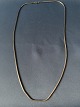 Beautiful and thick necklace in sterling silver, with carabiner clasp. Beautiful pattern in the ...