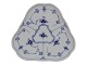 Royal 
Copenhagen Blue 
Fluted Plain, 
triangular 
platter.
The factory 
mark shows, 
that this was 
...