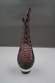 Well maintained beak vase 31cm from Kastrup 
Glassworks, Denmark. Very beautifully produced 
with dark streaks in glass.