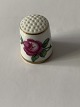 Bing & Grondahl thimble with flowersDecoration number 4801.1. sorting.Height 2.7 ...
