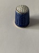 Bing & Grondahl blue thimble.Decoration number 9586.1. sorting.Height 2.7 ...