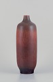 Carl Harry Stålhane (1920-1990) for Rörstrand, Sweden. Large vase in hare's fur glaze with ...