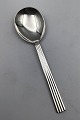 Georg Jensen Sterling Silver Bernadotte Compote Spoon No. 161 Measures 18.1 cm (7.12 inch)