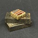 Width 3 cm.
Height 1.5 cm.
Beautiful pill 
box from the 
1920s with top 
and bottom in a 
nice ...