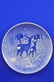 Bing & Grondahl 
porcelain, B&G 
Christmas 
plate, from 
1965. "In the 
forest before 
Christmas". ...